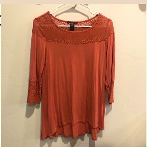 Cute Orange Half Sleeve